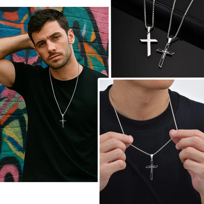 Simple Cross Necklace