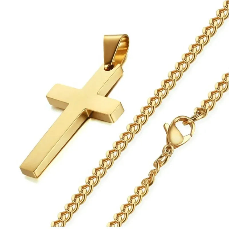 Classic Cross Pendant Necklace