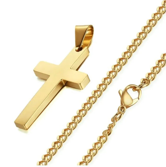 Classic Cross Pendant Necklace