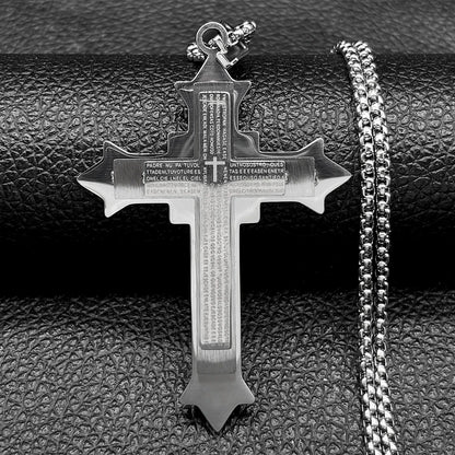 Bible Verse Gold Pendant