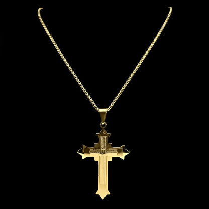 Bible Verse Gold Pendant