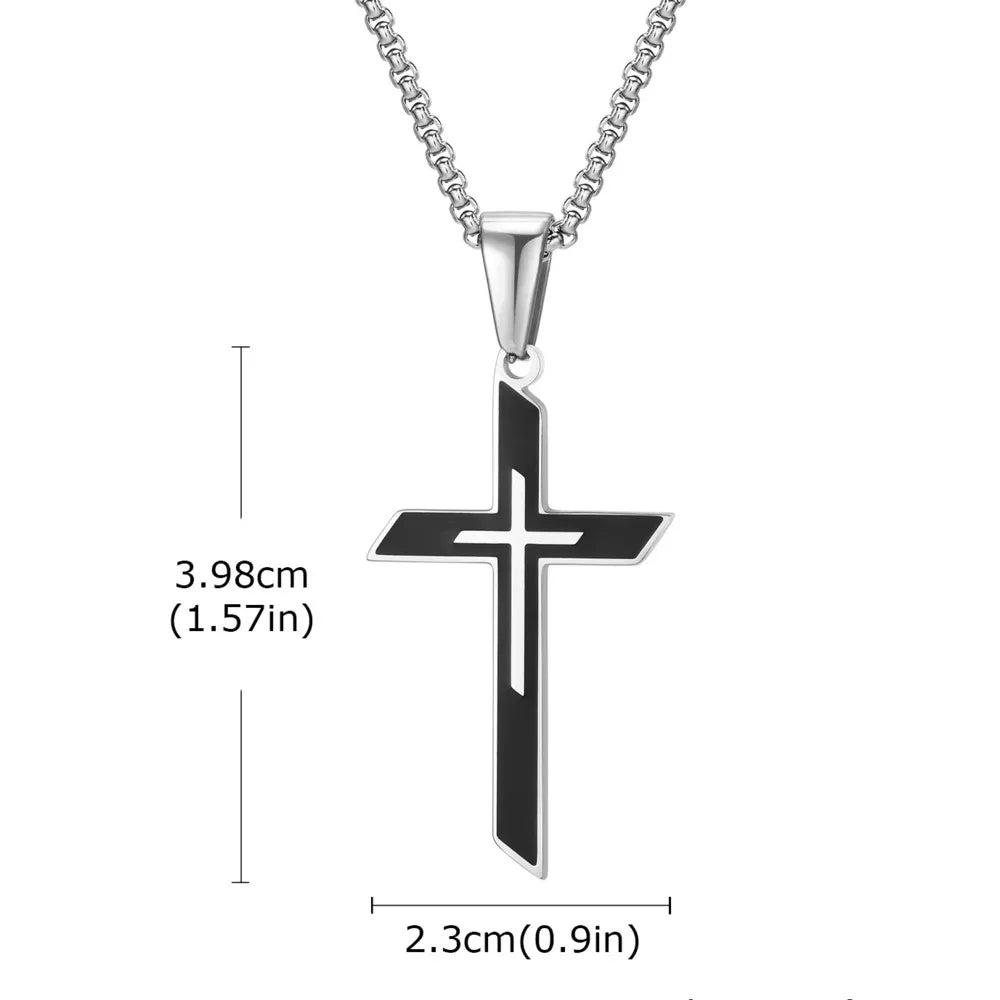 Simple Cross Necklace